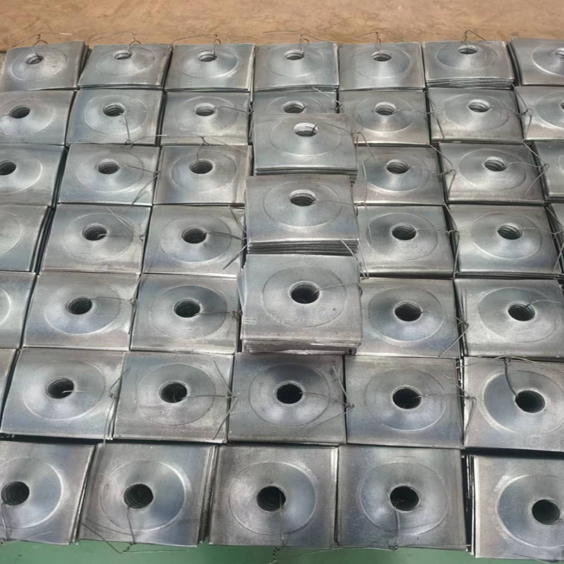 Anchor Fittings For Steel Plate Drilling 150*150*8