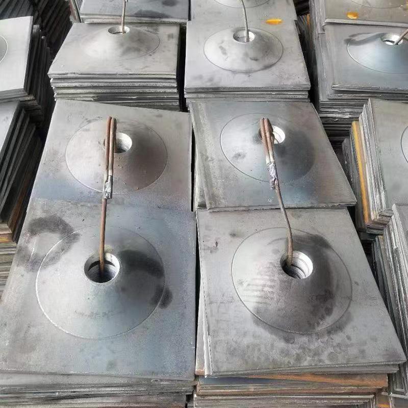 Acessórios de âncora para perfuração de placa de aço 150*150*8