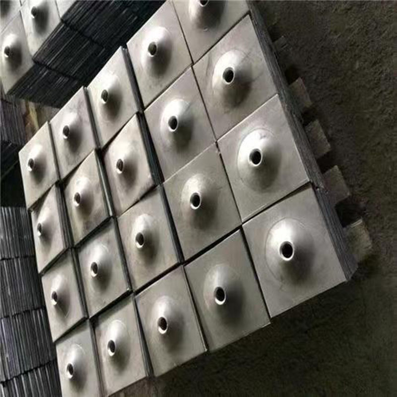 Accesorios de anclaje Placa de metal perforada