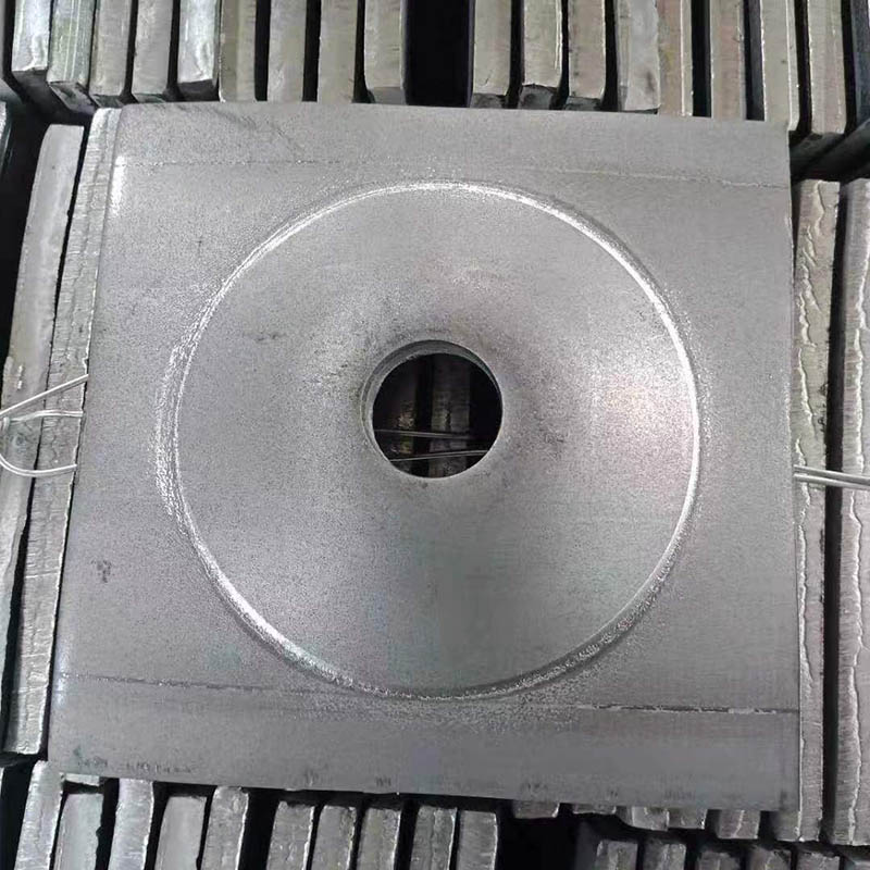 Hoja de acero perforada de alta calidad 150*150*10