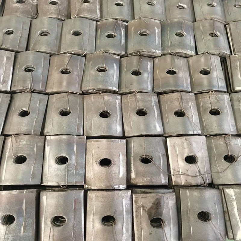 Anchor Supporting Square Perforated Plate 150*150*10